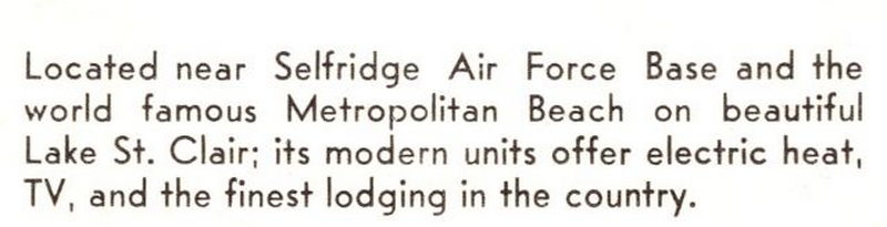 Patnick Motel (Telstar Motel) - Vintage Postcard